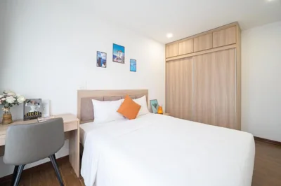 Chambre double Deluxe avec balcon — Luxe Paradise Premium Nguyen Khac Hieu Hotel & Spa